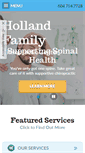 Mobile Screenshot of hollandfamilychiropractic.com